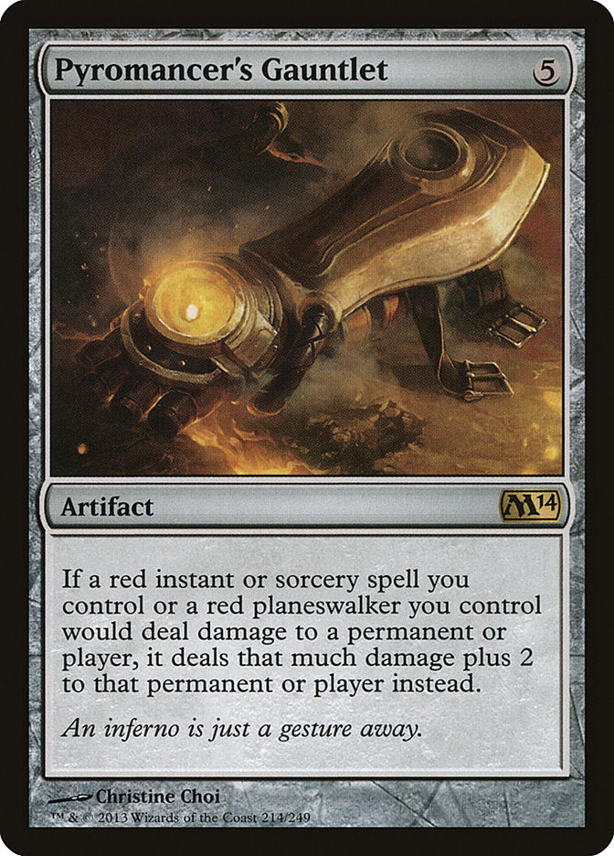 Pyromancer's Gauntlet (214) [Magic 2014] | Odin's Place