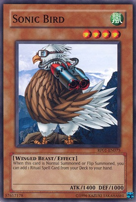 Sonic Bird [RP01-EN075] Common | Odin's Place