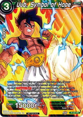 Uub, Symbol of Hope (Power Booster) (P-121) [Promotion Cards] | Odin's Place