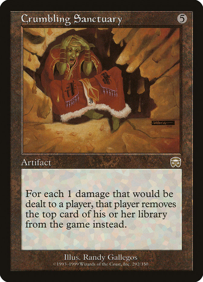 Crumbling Sanctuary (292) [Mercadian Masques] | Odin's Place