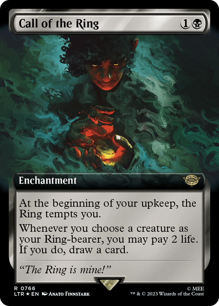 Call of the Ring (Extended Art) (Surge Foil) [The Lord of the Rings: Tales of Middle-Earth] | Odin's Place