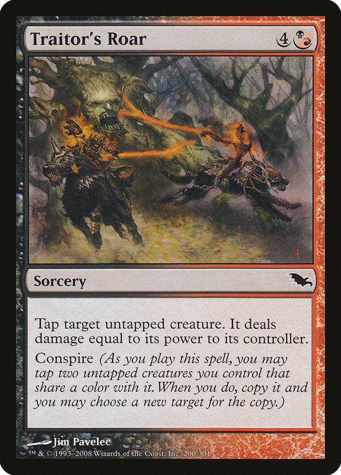 Traitor's Roar (200) [Shadowmoor] | Odin's Place