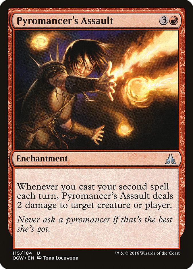 Pyromancer's Assault (115) [Oath of the Gatewatch] | Odin's Place