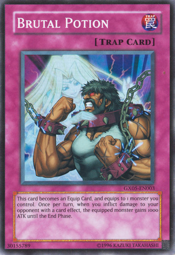 Brutal Potion [GX05-EN003] Super Rare | Odin's Place