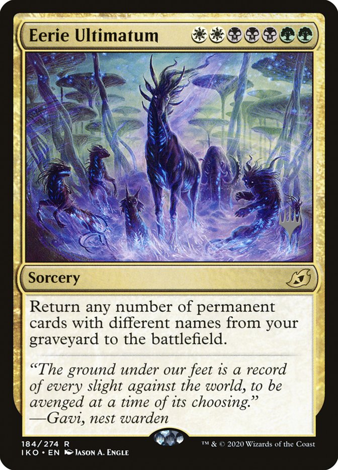Eerie Ultimatum (Promo Pack) [Ikoria: Lair of Behemoths Promos] | Odin's Place