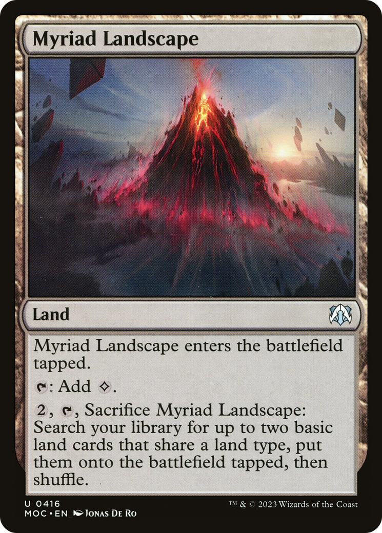Myriad Landscape [March of the Machine Commander] | Odin's Place