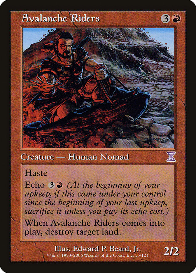 Avalanche Riders (55) [Time Spiral Timeshifted] | Odin's Place