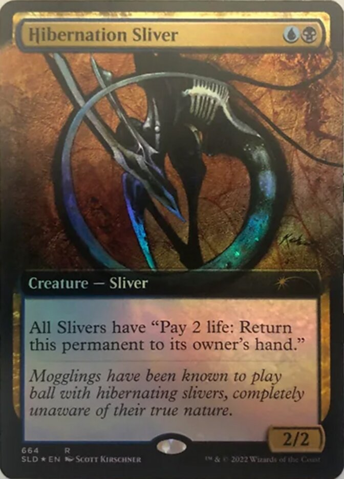 Hibernation Sliver (Extended Art) [Secret Lair Drop Promos] | Odin's Place