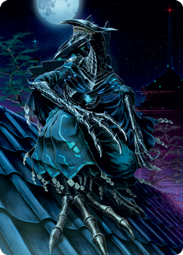 Jin-Gitaxias, Progress Tyrant Art Card [Kamigawa: Neon Dynasty Art Series] | Odin's Place