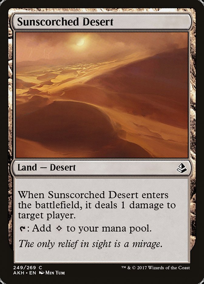 Sunscorched Desert (249) [Amonkhet] | Odin's Place