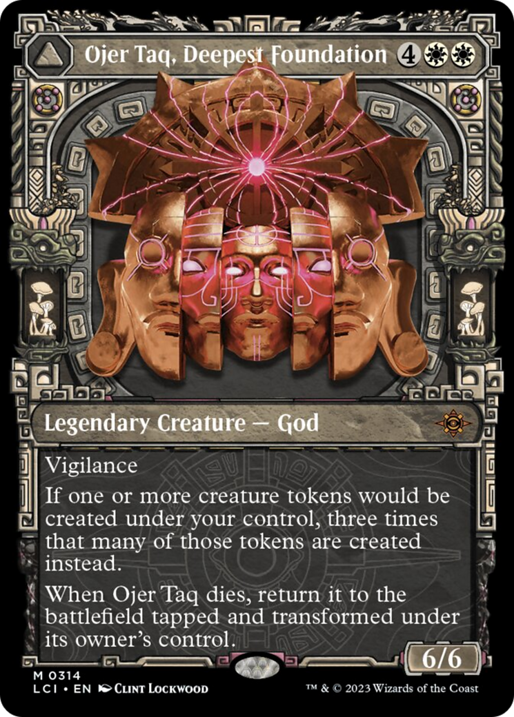 Ojer Taq, Deepest Foundation // Temple of Civilization (Showcase) [The Lost Caverns of Ixalan] | Odin's Place