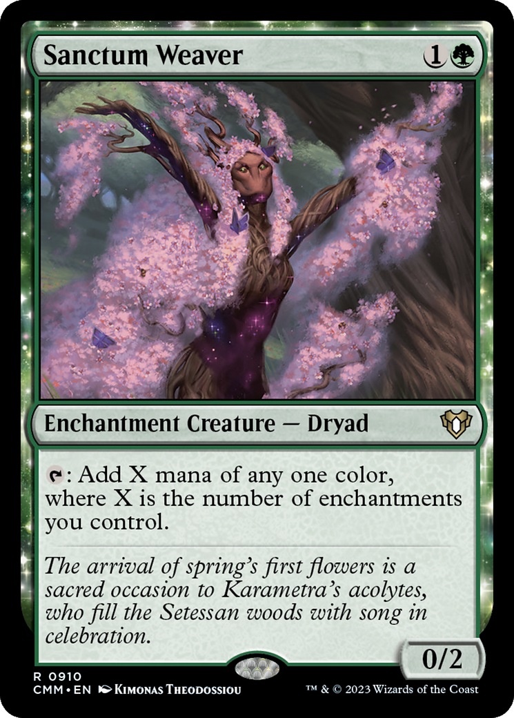 Sanctum Weaver [Commander Masters] | Odin's Place