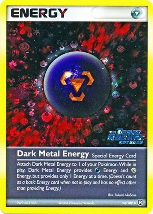 Dark Metal Energy (94/109) (Stamped) [EX: Team Rocket Returns] | Odin's Place