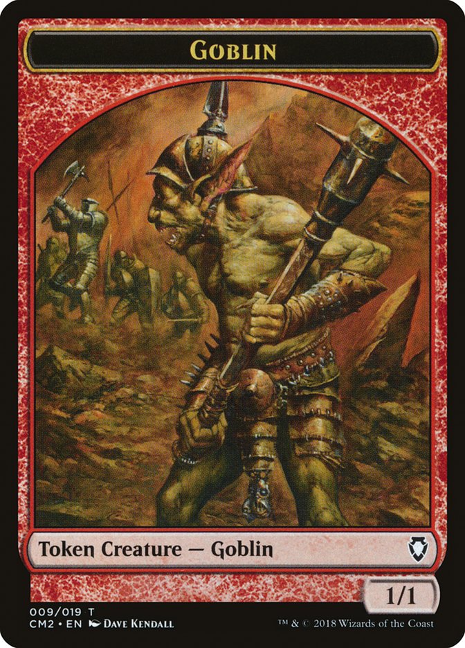 Goblin Token (9) [Commander Anthology Volume II Tokens] | Odin's Place