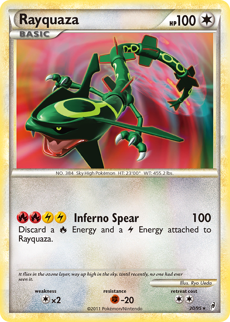 Rayquaza (20/95) [HeartGold & SoulSilver: Call of Legends] | Odin's Place