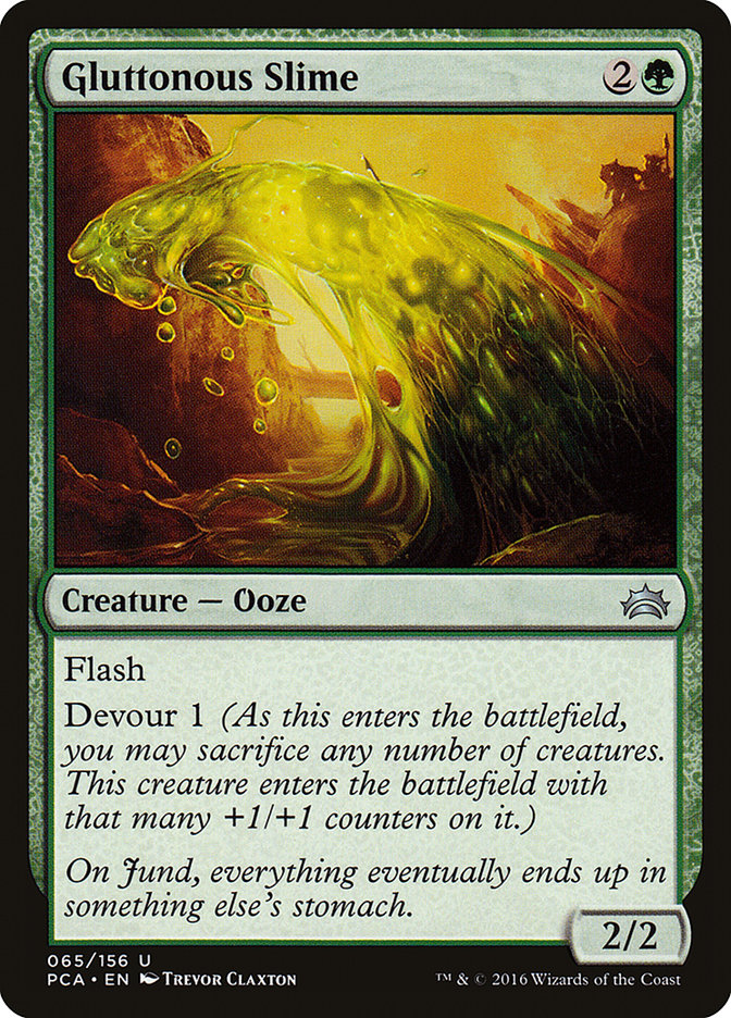 Gluttonous Slime (65) [Planechase Anthology] | Odin's Place