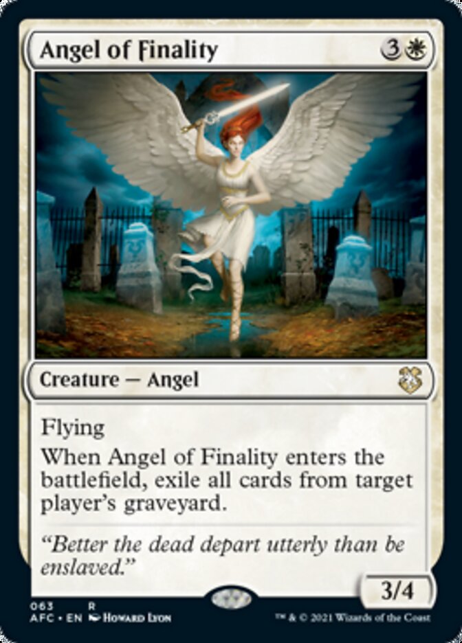 Angel of Finality [Dungeons & Dragons: Adventures in the Forgotten Realms Commander] | Odin's Place
