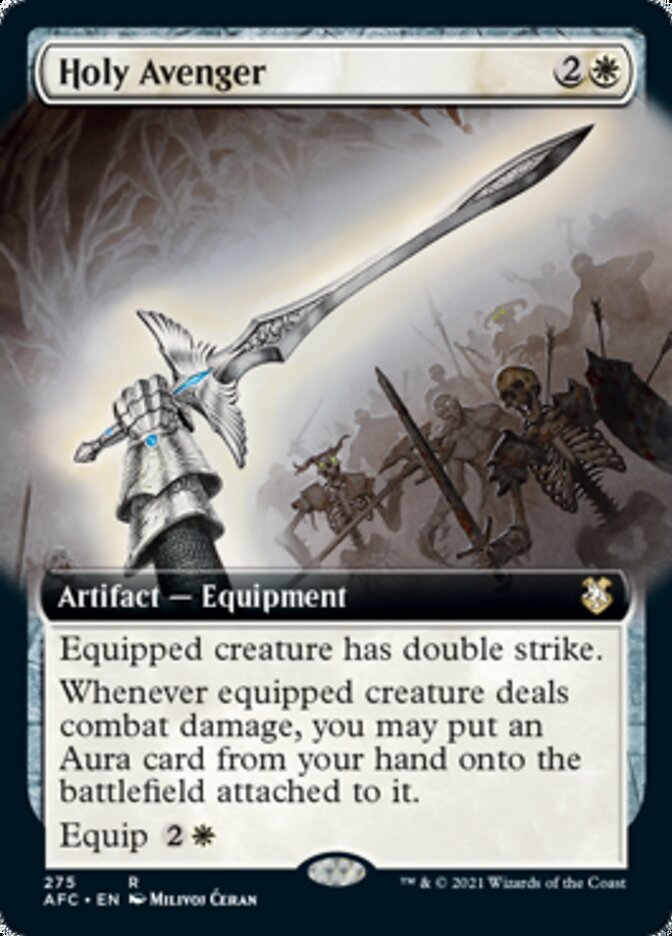Holy Avenger (Extended Art) [Dungeons & Dragons: Adventures in the Forgotten Realms Commander] | Odin's Place