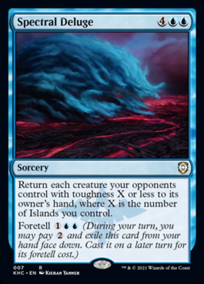 Spectral Deluge [Kaldheim Commander] | Odin's Place
