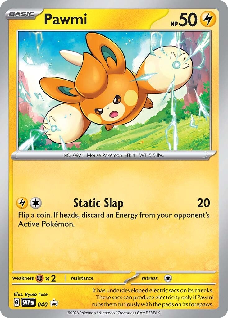 Pawmi (040) [Scarlet & Violet: Black Star Promos] | Odin's Place