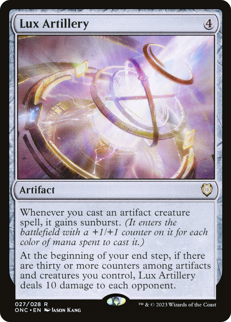 Lux Artillery [Phyrexia: All Will Be One Commander] | Odin's Place