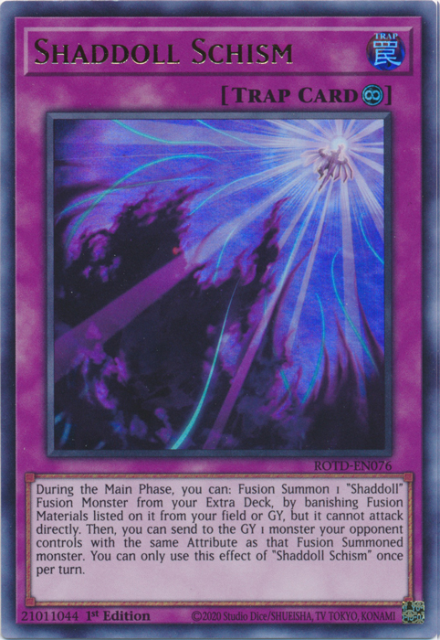 Shaddoll Schism [ROTD-EN076] Ultra Rare | Odin's Place
