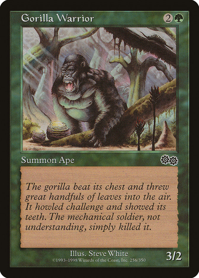 Gorilla Warrior (256) [Urza's Saga] | Odin's Place