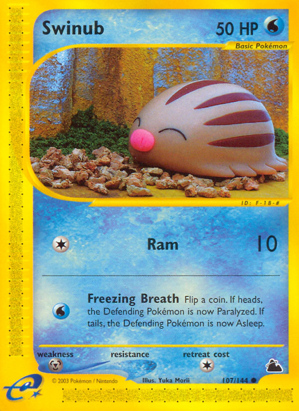 Swinub (107/144) [Skyridge] | Odin's Place
