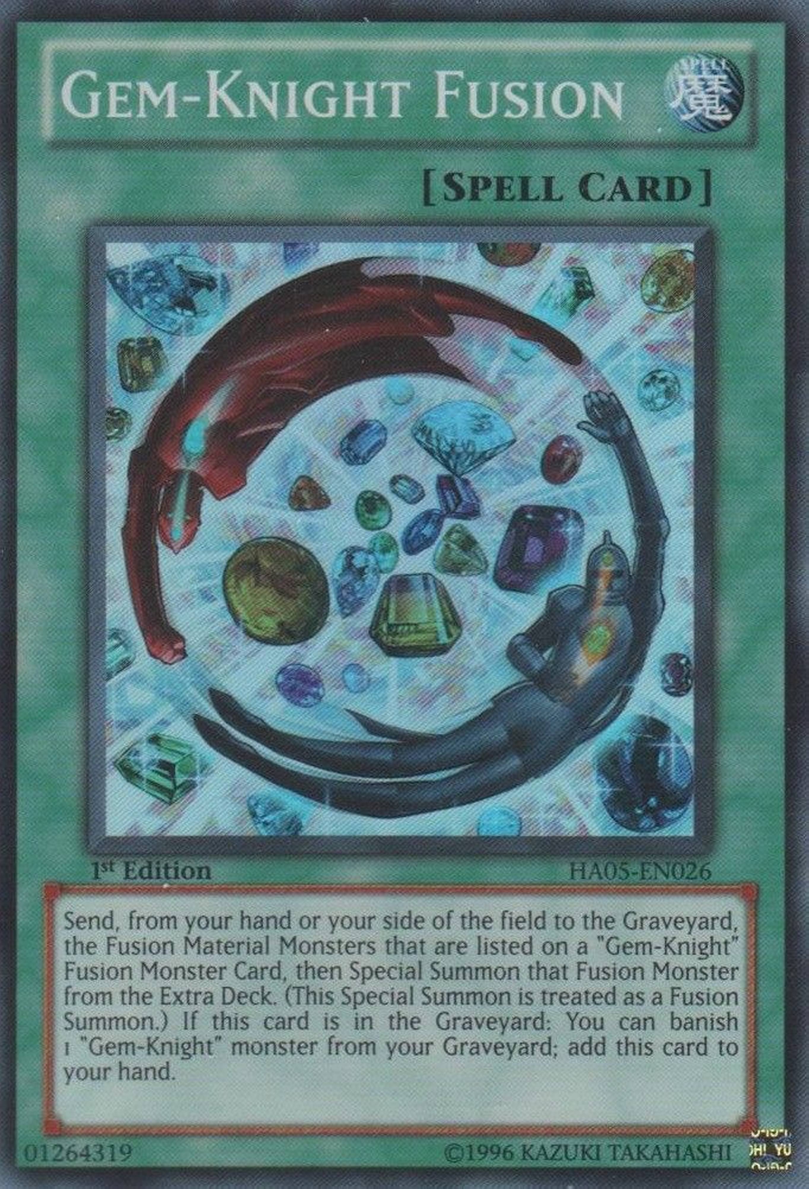 Gem-Knight Fusion [HA05-EN026] Super Rare | Odin's Place