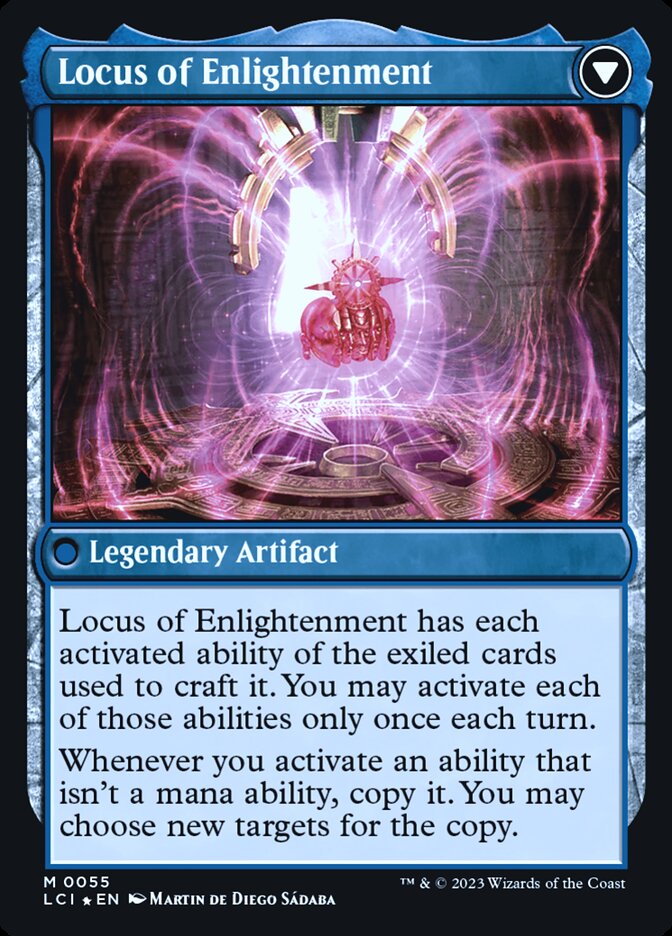 The Enigma Jewel // Locus of Enlightenment [The Lost Caverns of Ixalan Prerelease Cards] | Odin's Place