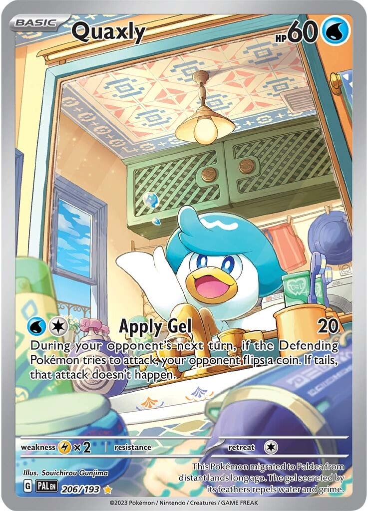 Quaxly (206/193) [Scarlet & Violet: Paldea Evolved] | Odin's Place