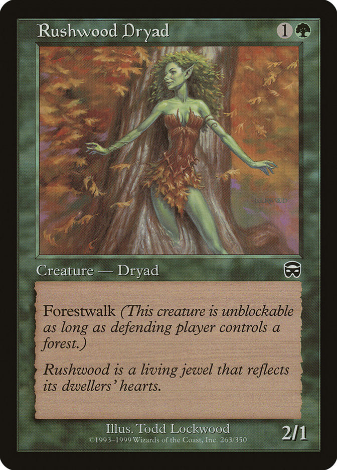 Rushwood Dryad (263) [Mercadian Masques] | Odin's Place