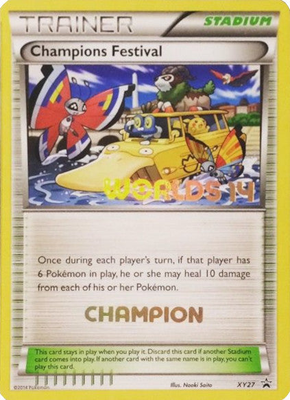 Champions Festival (XY27) (2014 Champion) [XY: Black Star Promos] | Odin's Place
