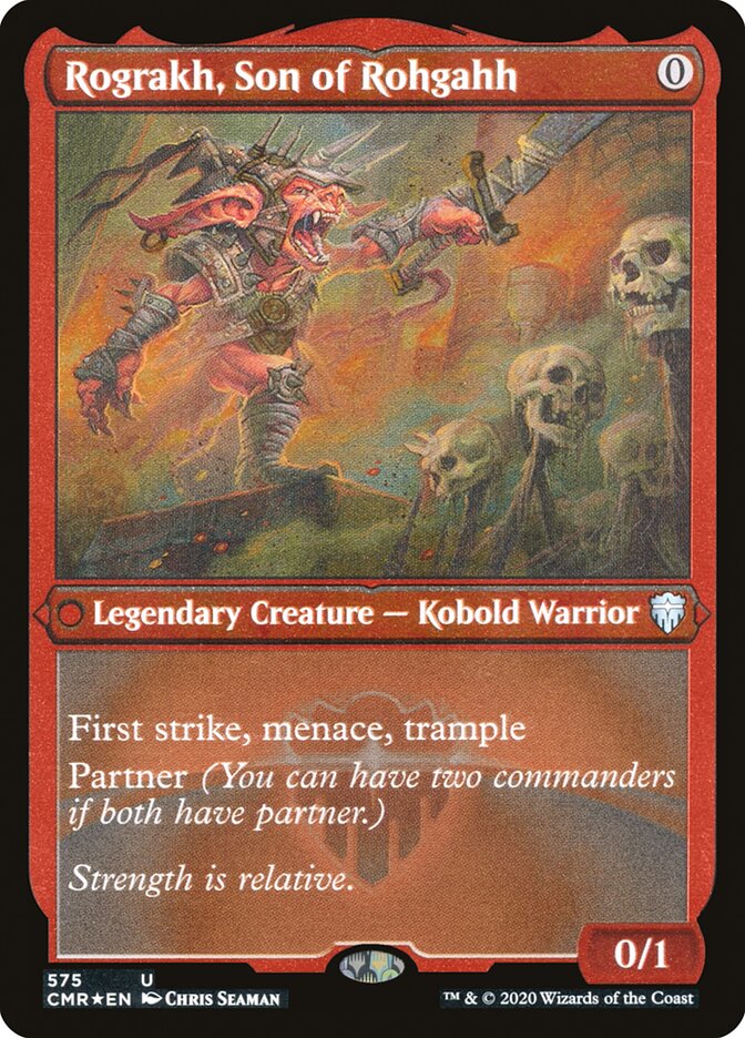 Rograkh, Son of Rohgahh (Etched) [Commander Legends] | Odin's Place
