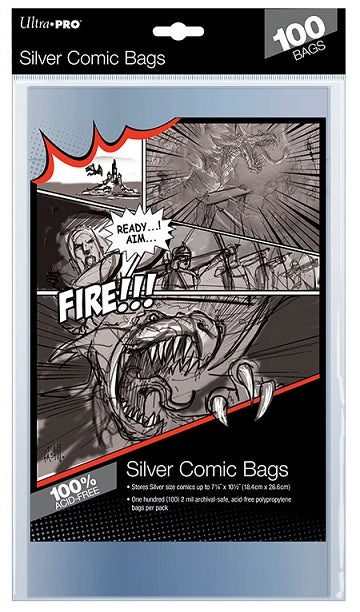 ULTRA PRO: SILVER AGE COMIC BAGS | Odin's Place