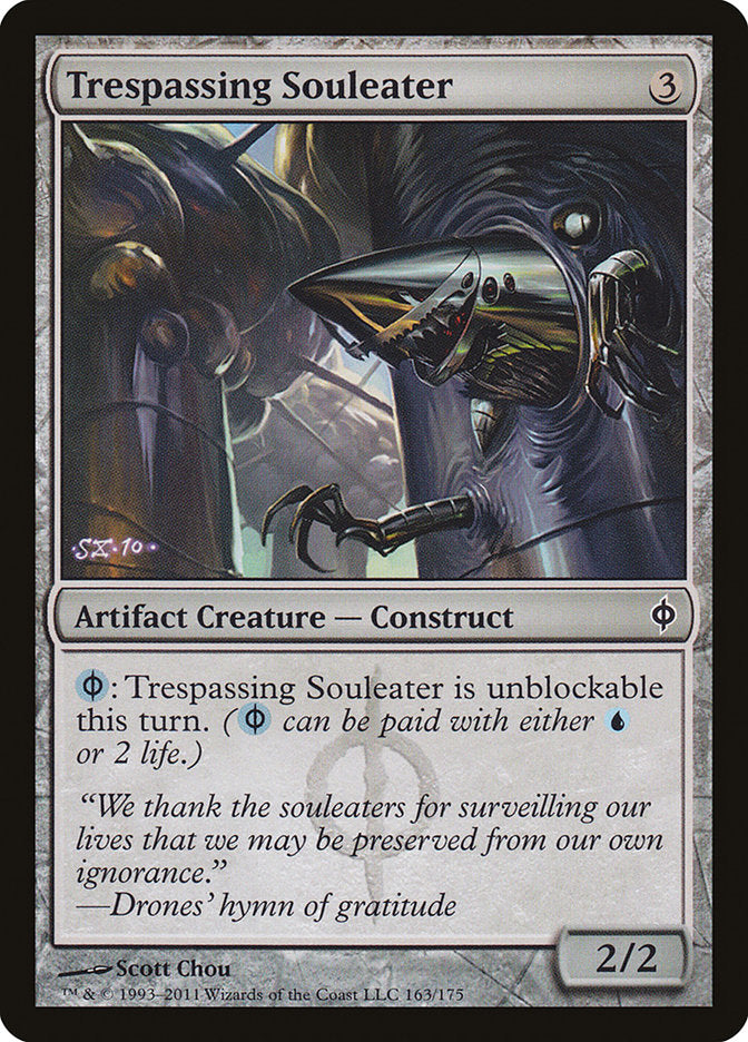 Trespassing Souleater (163) [New Phyrexia] | Odin's Place