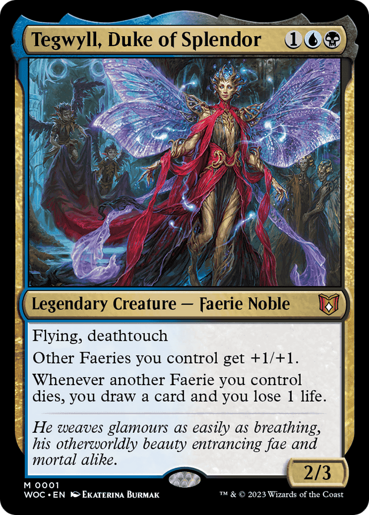 Tegwyll, Duke of Splendor [Wilds of Eldraine Commander] | Odin's Place