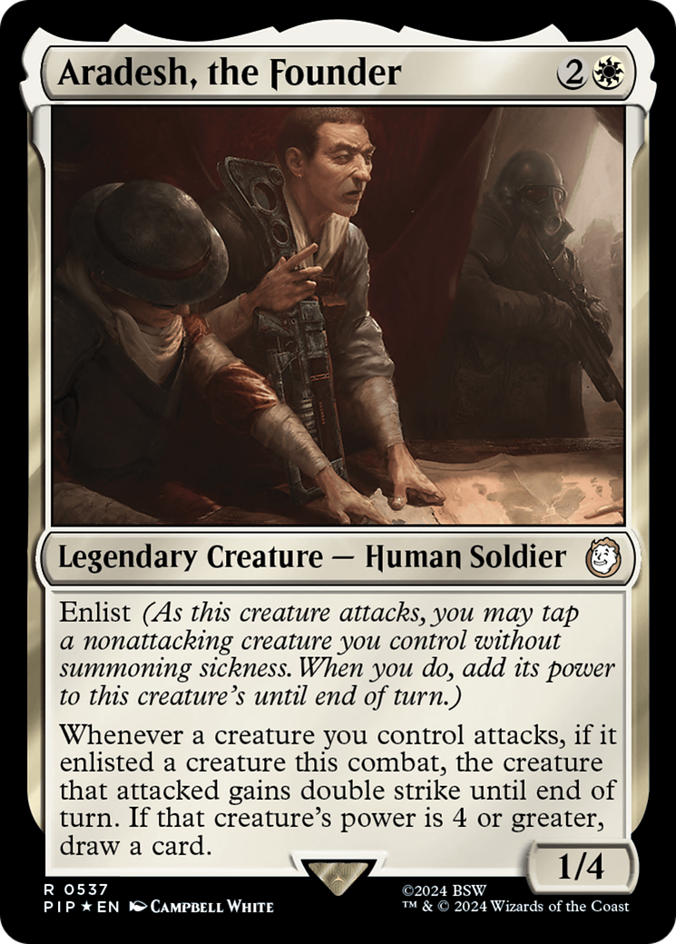 Aradesh, the Founder (Surge Foil) [Fallout] | Odin's Place