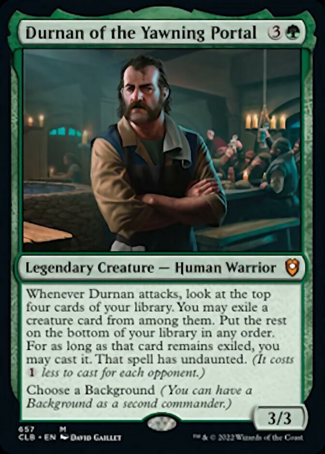 Durnan of the Yawning Portal [Commander Legends: Battle for Baldur's Gate] | Odin's Place