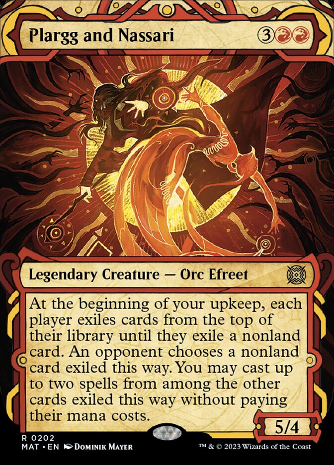 Plargg and Nassari (Showcase Halo Foil) [March of the Machine: The Aftermath] | Odin's Place