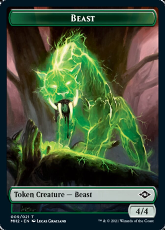 Beast Token [Modern Horizons 2 Tokens] | Odin's Place