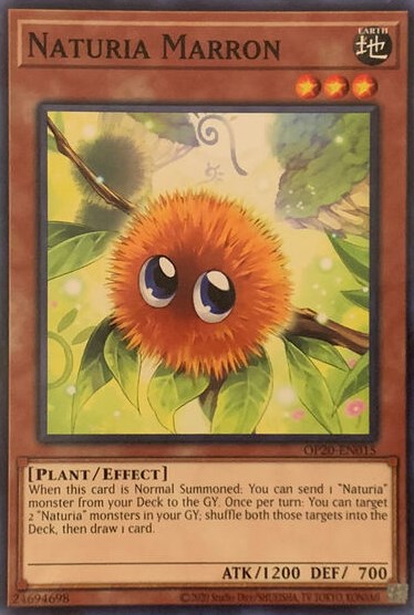 Naturia Marron [OP20-EN015] Common | Odin's Place