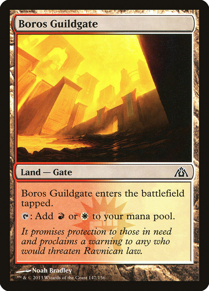 Boros Guildgate (147) [Dragon's Maze] | Odin's Place