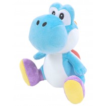 Super Mario Light Blue Yoshi 8 Inch Plush | Odin's Place