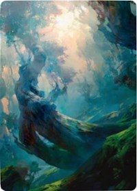Forest 3 Art Card [Zendikar Rising Art Series] | Odin's Place