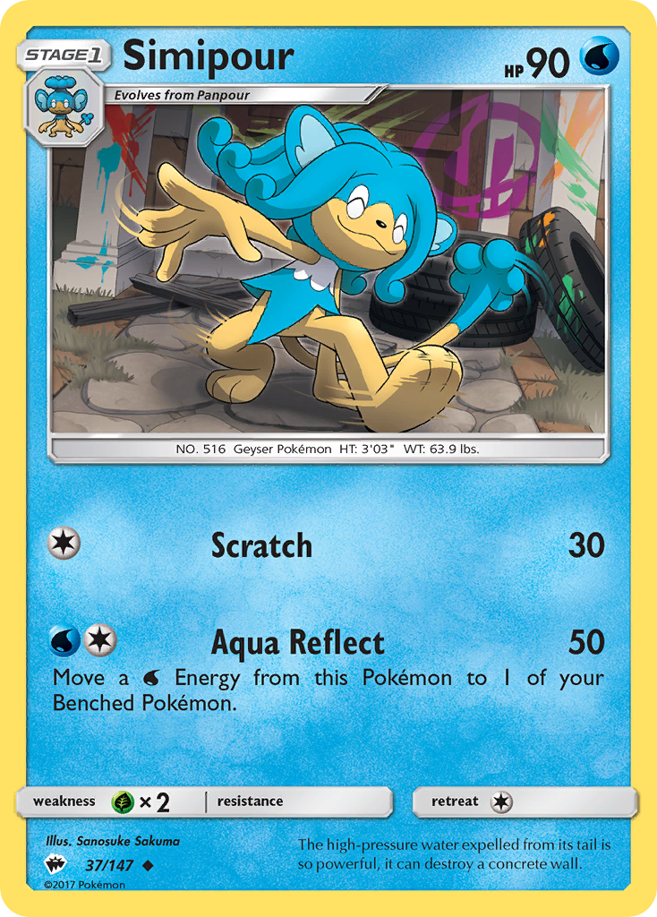 Simipour (37/147) [Sun & Moon: Burning Shadows] | Odin's Place
