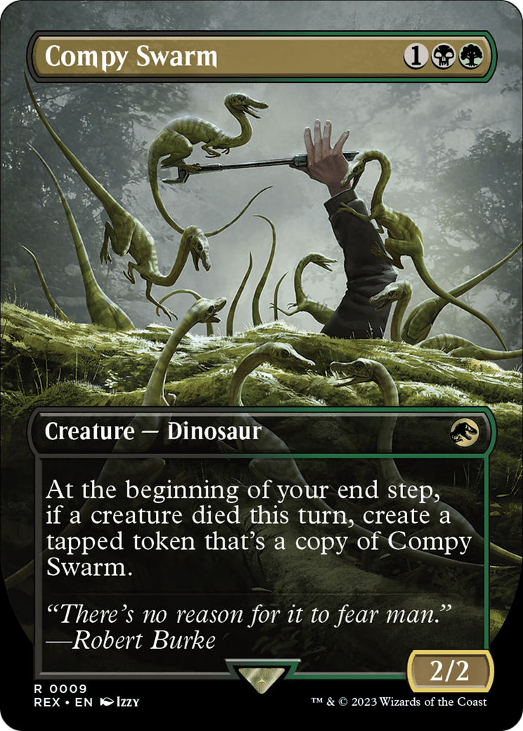 Compy Swarm (Borderless) [Jurassic World Collection] | Odin's Place