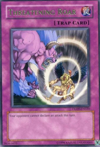 Threatening Roar (Green) [DL09-EN020] Rare | Odin's Place