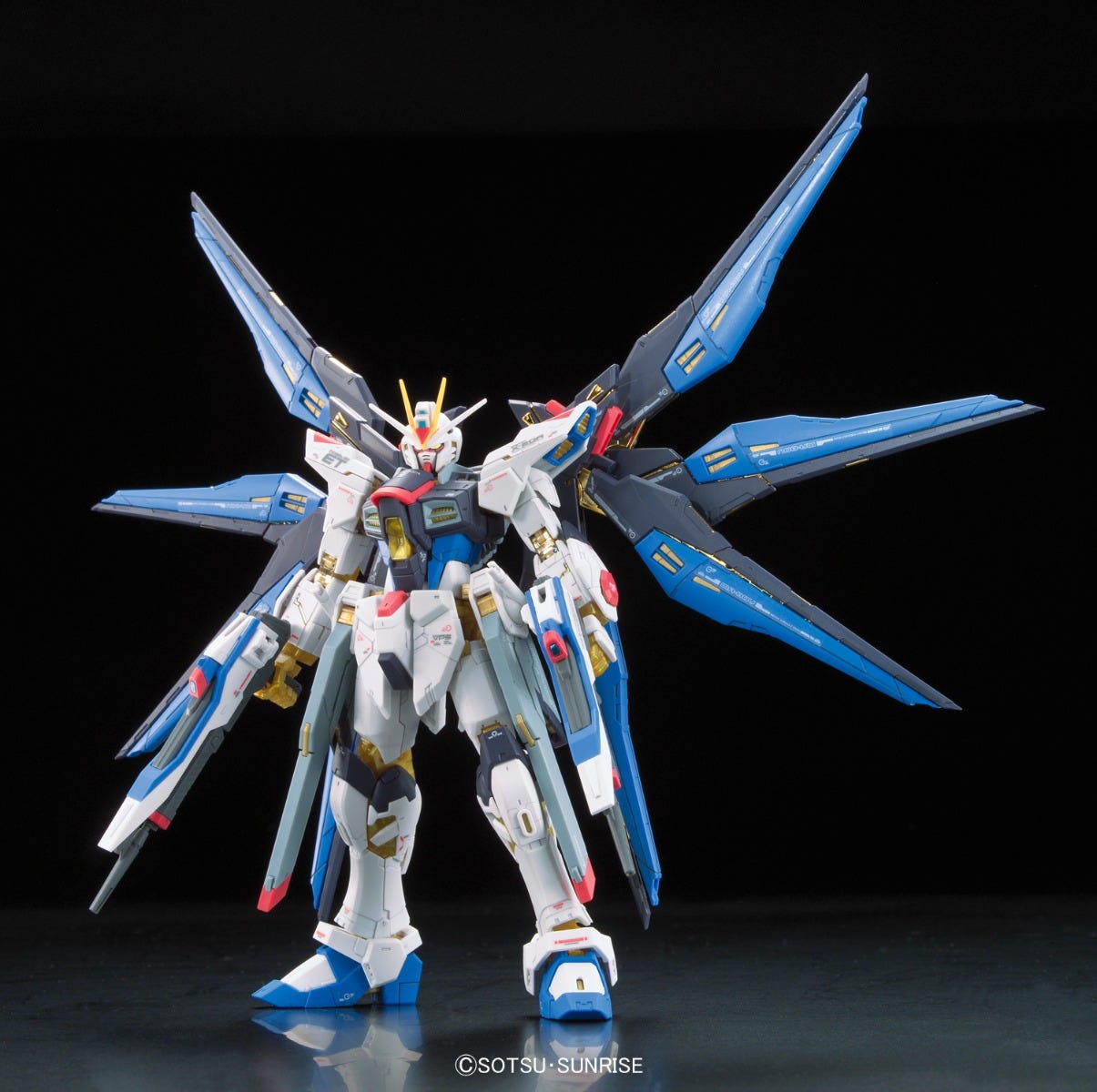 Gundam #14 Strike Freedom Gundam "Gundam SEED Destiny", Bandai RG 1/144 | Odin's Place