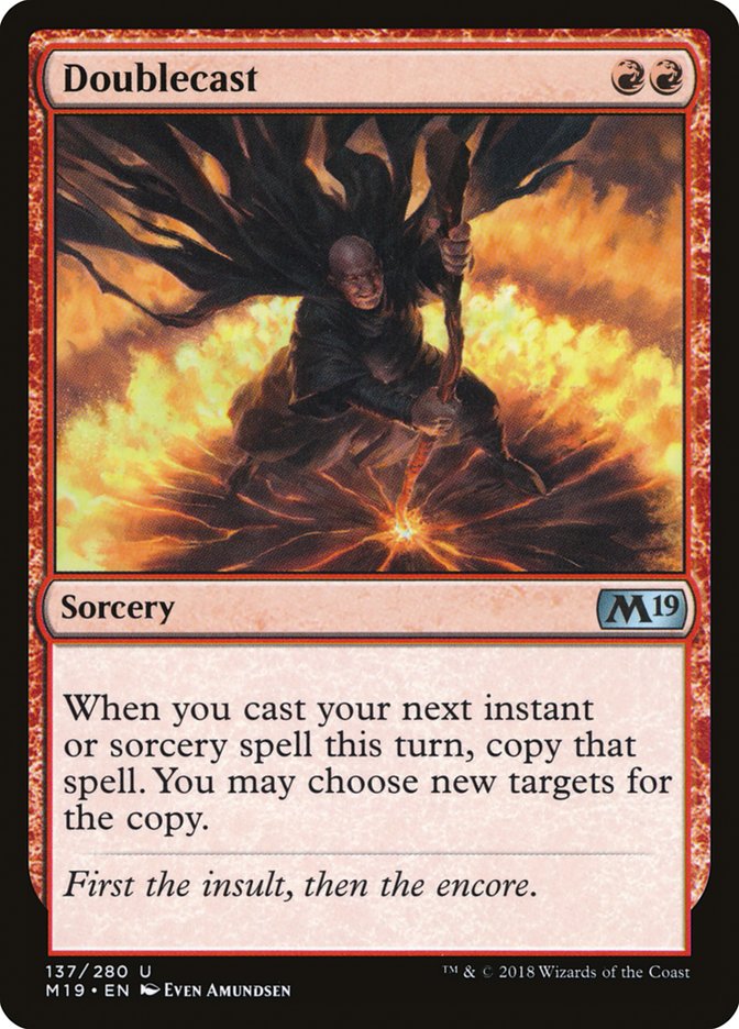 Doublecast (137) [Core Set 2019] | Odin's Place